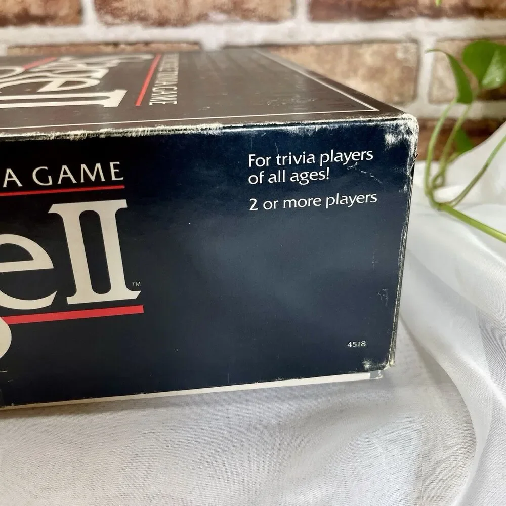 VTG 1985 Milton Bradley Stage II, The Two Stage Trivia Game, Complete, Used